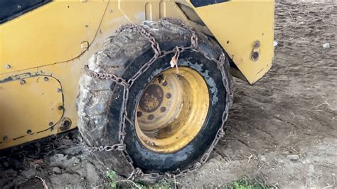 skid steer chains vs tires